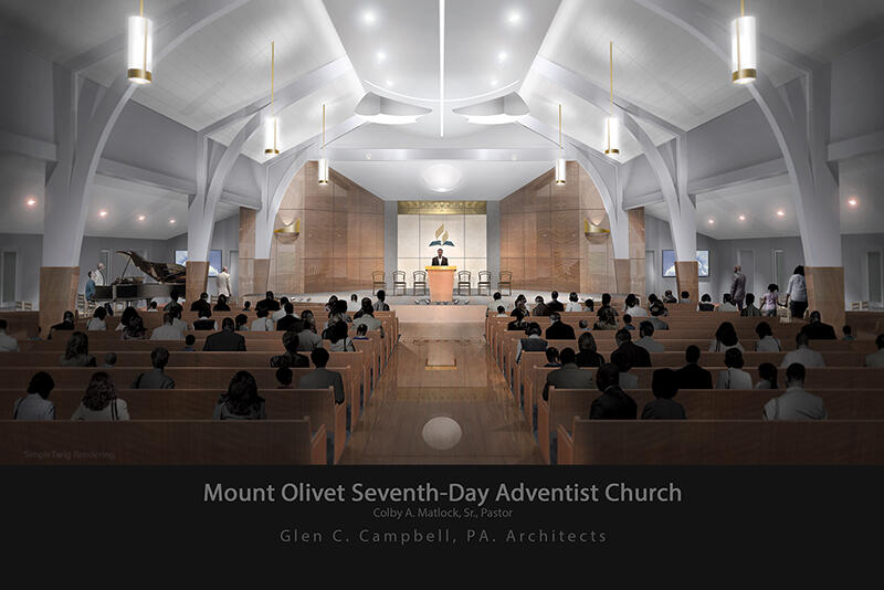 MOUNT OLIVET SEVENTH-DAY ADVENTIST CHURCH Interior