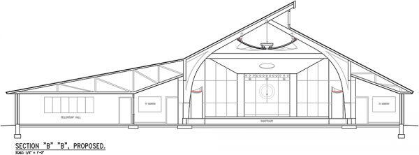 MOUNT OLIVET SEVENTH-DAY ADVENTIST CHURCH Cross Section